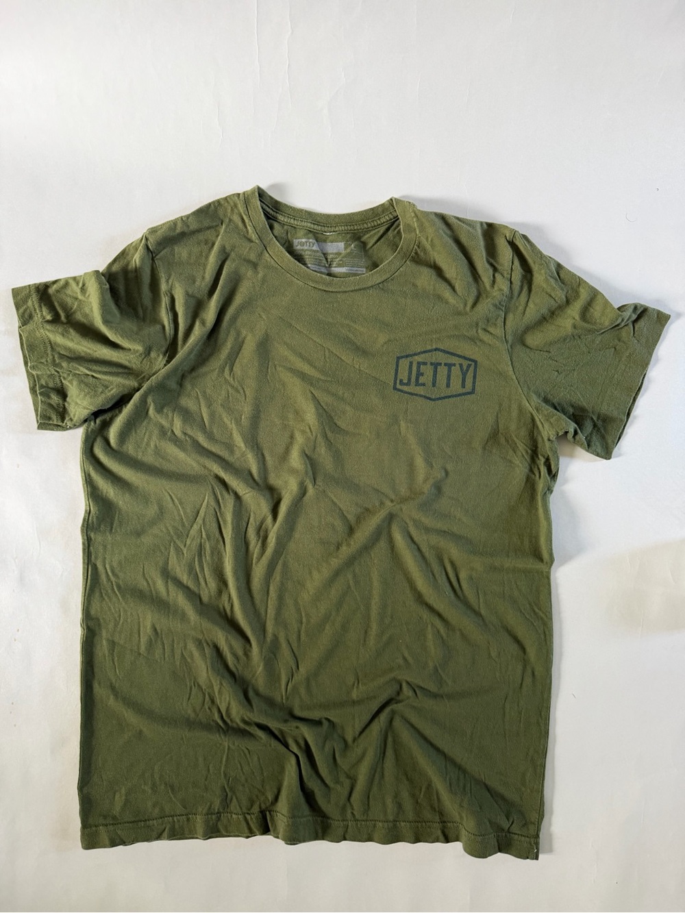 Jetty Men's Classic Olive T-Shirt